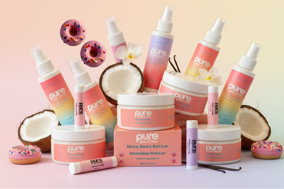 Pure Glow and Flow Hero Banner